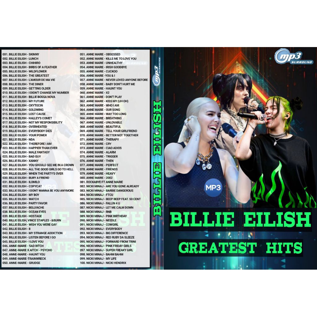 KASET MP3 LAGU POP BARAT WANITA - CD MP3 LAGU POP SANTAI - CD MP3 LAGU BISA DIMOBIL - CD MP3 MUSIK L