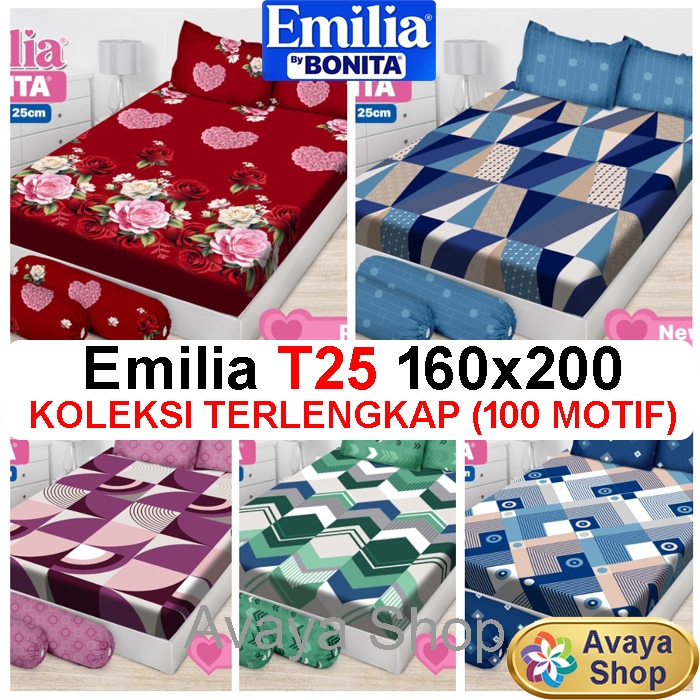 SPREI BONITA 160x200 EMILIA / SPREI BONITA QUEEN EMILIA / SPREI EMILIA 160x200
