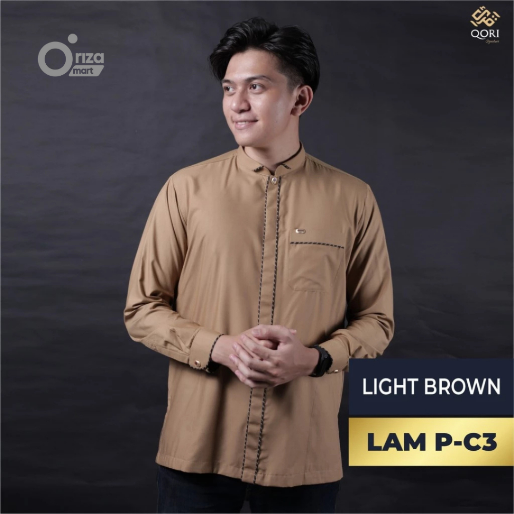 Qori Apparel ORI/Baju Koko Lengan Panjang/Salamah Bin AL Akwa ( LAM-2 )