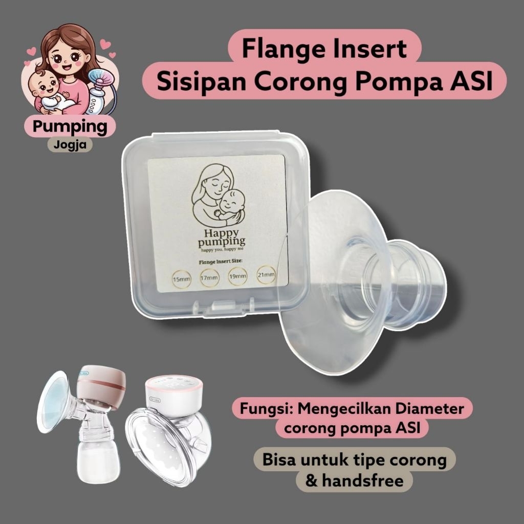 Flange Insert Pompa Asi / Sisipan Corong Pompa ASI / Insert Pompa Asi / booster pompa Asi / Sparepar