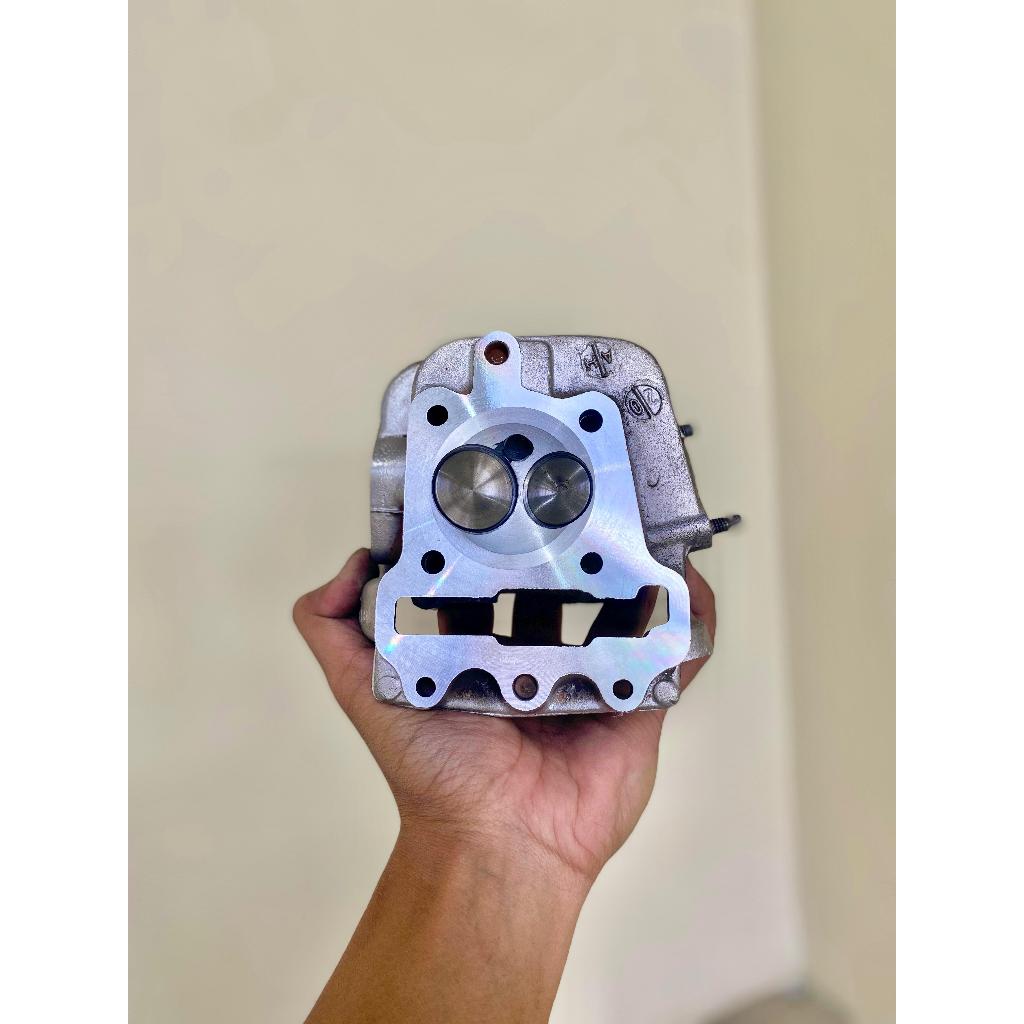 CYLINDER HEAD/KOP BEAT INJEKSI BEAT POP K44 KLEP 28/24 RUBAH SUDUT