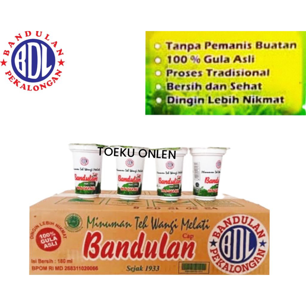 

TEH BANDULAN MELATI 1DUS (GULA ASLI)