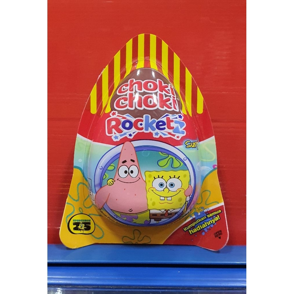 

Choki Choki Rocketz Surprise Temukan Hadiah Menarik dalam setiap kemasan 24gr