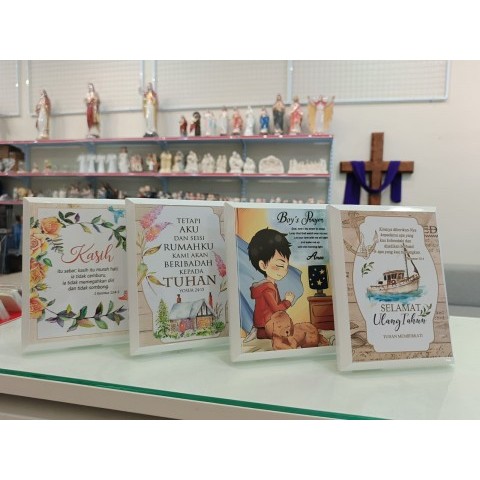 Yeraya Pajangan Dinding Meja Rohani Hiasan Dinding Duduk Rejoice pajangan rohani hiasan rohani dekor