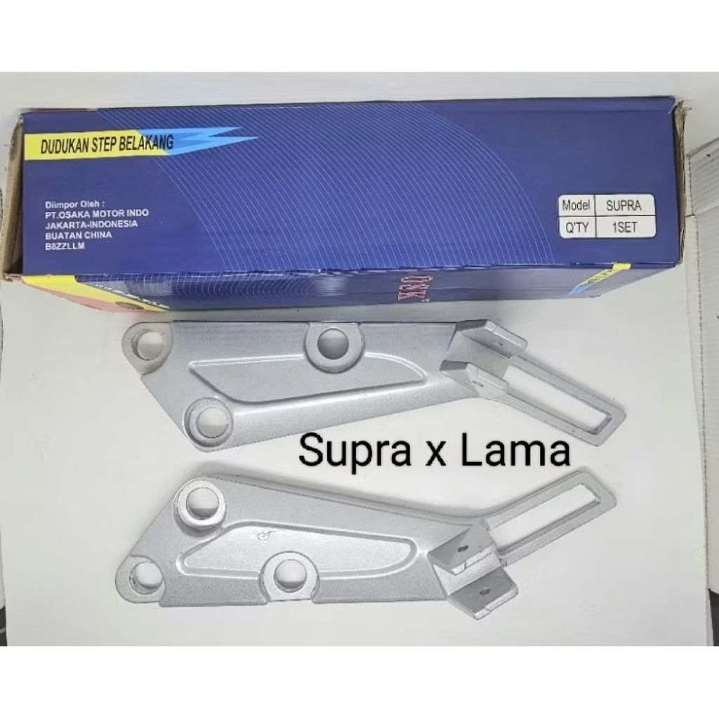 KEV Supra x Lama Gundala aluminium pijakan step kaki belakang