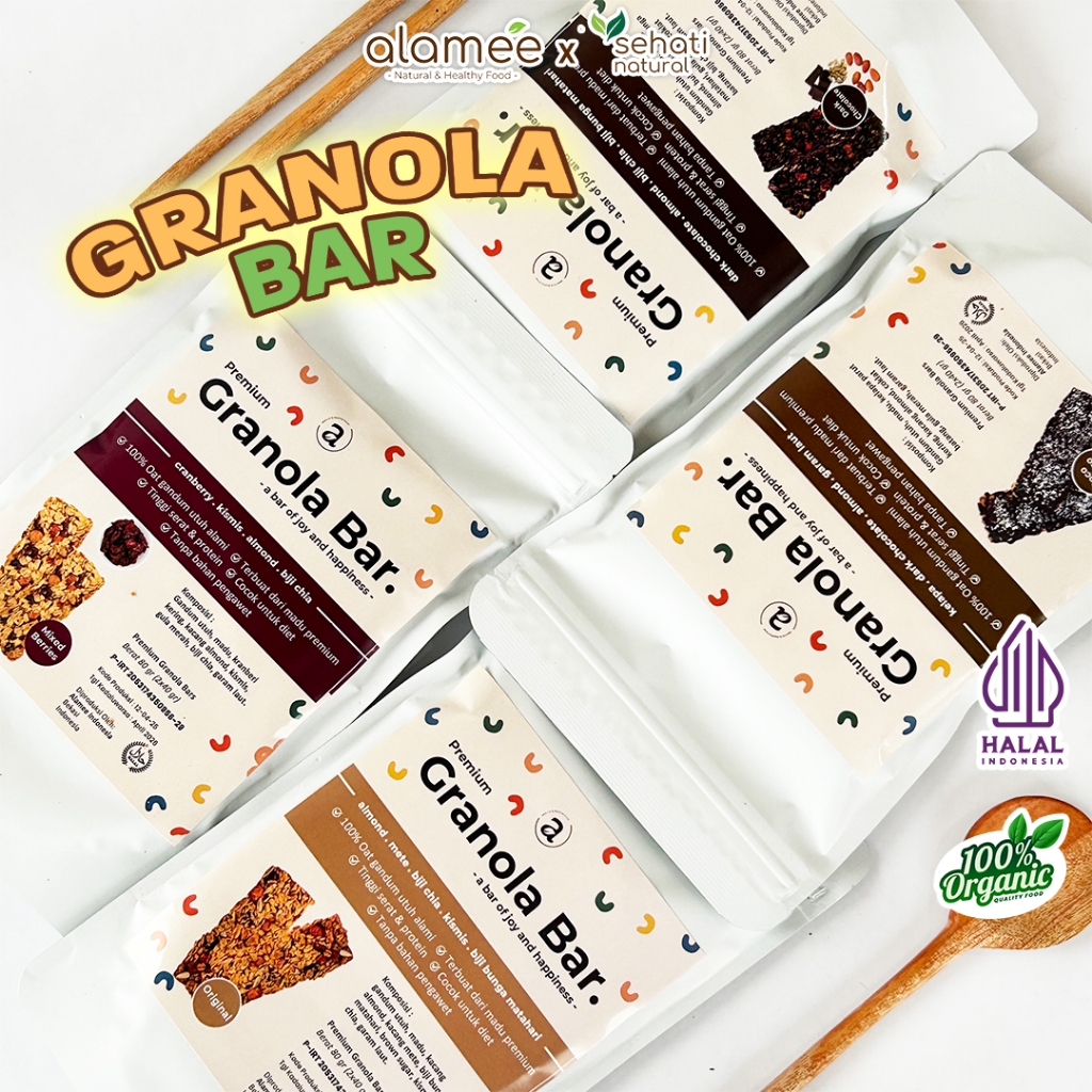 

Granola Bar Bites Snack Sehat Makanan Anak Bayi Dan Balita Oatmeal Kue Kering Cookie Cookies