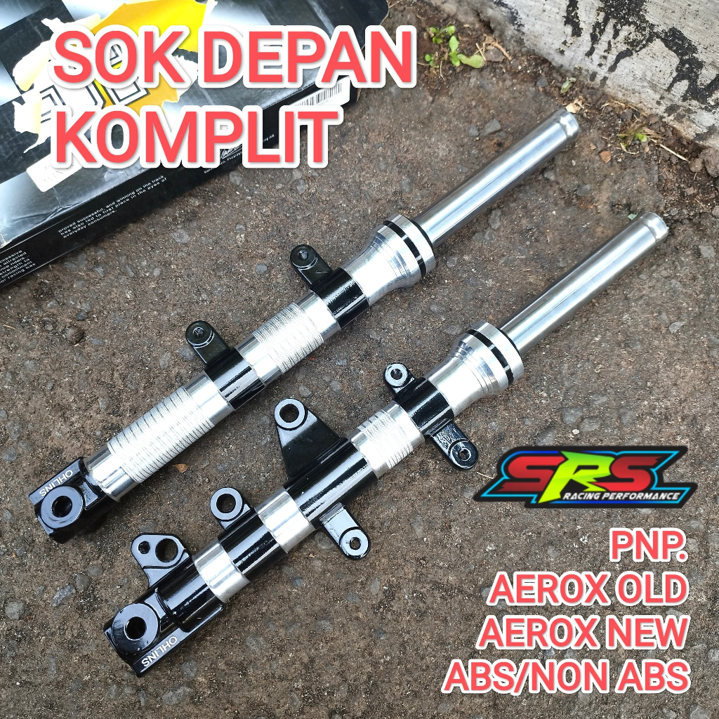 SRS Shock Sok Depan CNC MX King Import Malaysia New Old Variasi