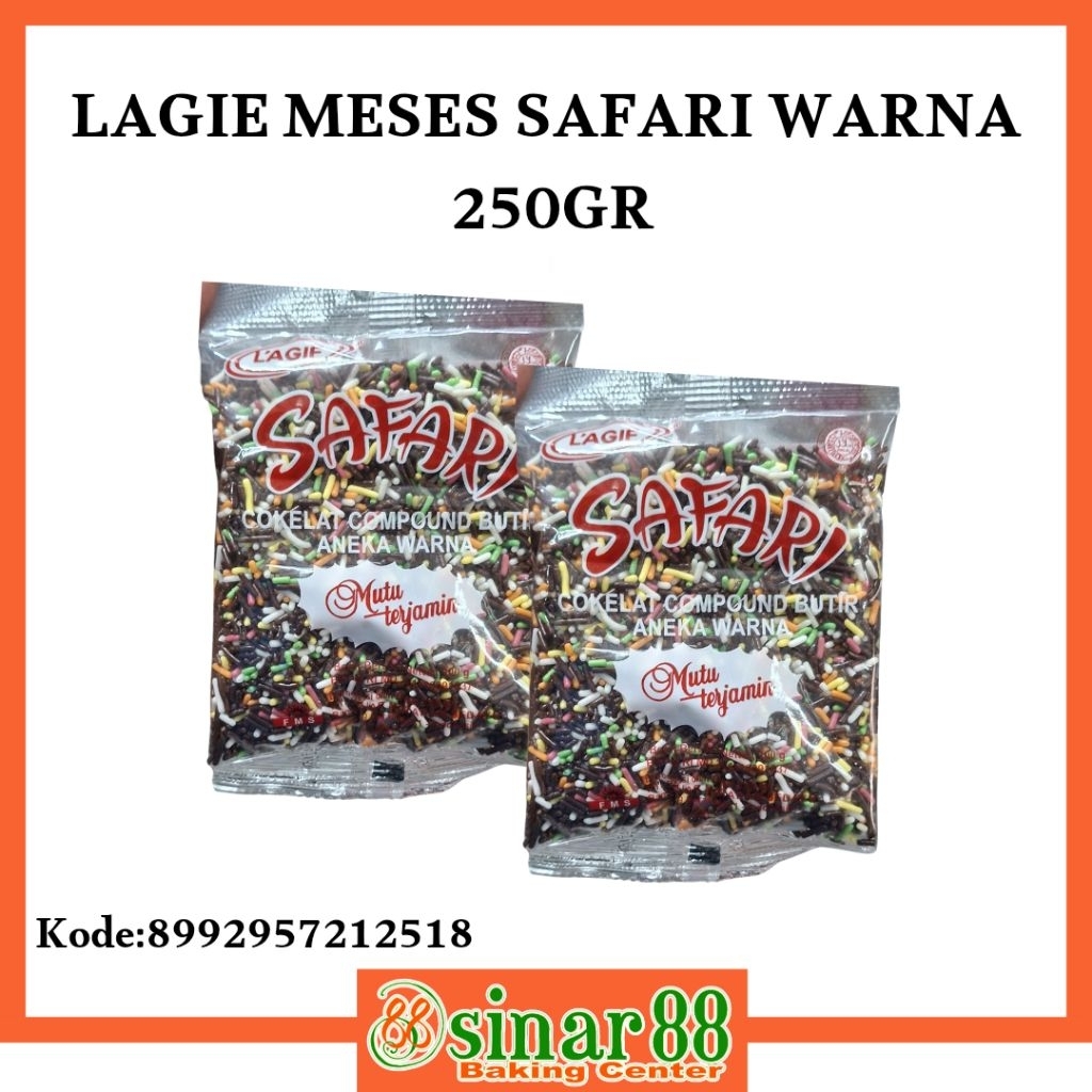 

LAGIE MESES SAFARI WARNA 250GR