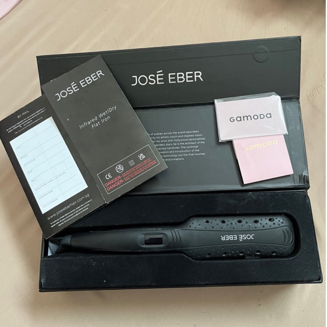 Preloved Flat Iron / Catok Wet or Dry Jose Eber GARANSI SEUMUR HIDUP