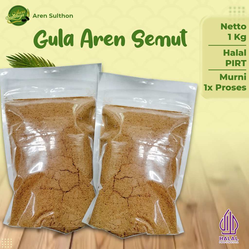 

Gula Aren Semut Aren Sulthon - 1 Kg Gula Merah Bubuk Asli