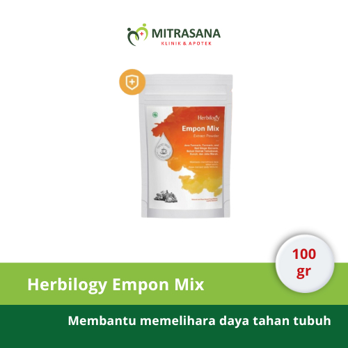 

Herbilogy Empon Mix ( Extract Powder Kunyit, Temulawak, Jahe Merah ) 100gr / Jahe Merah
