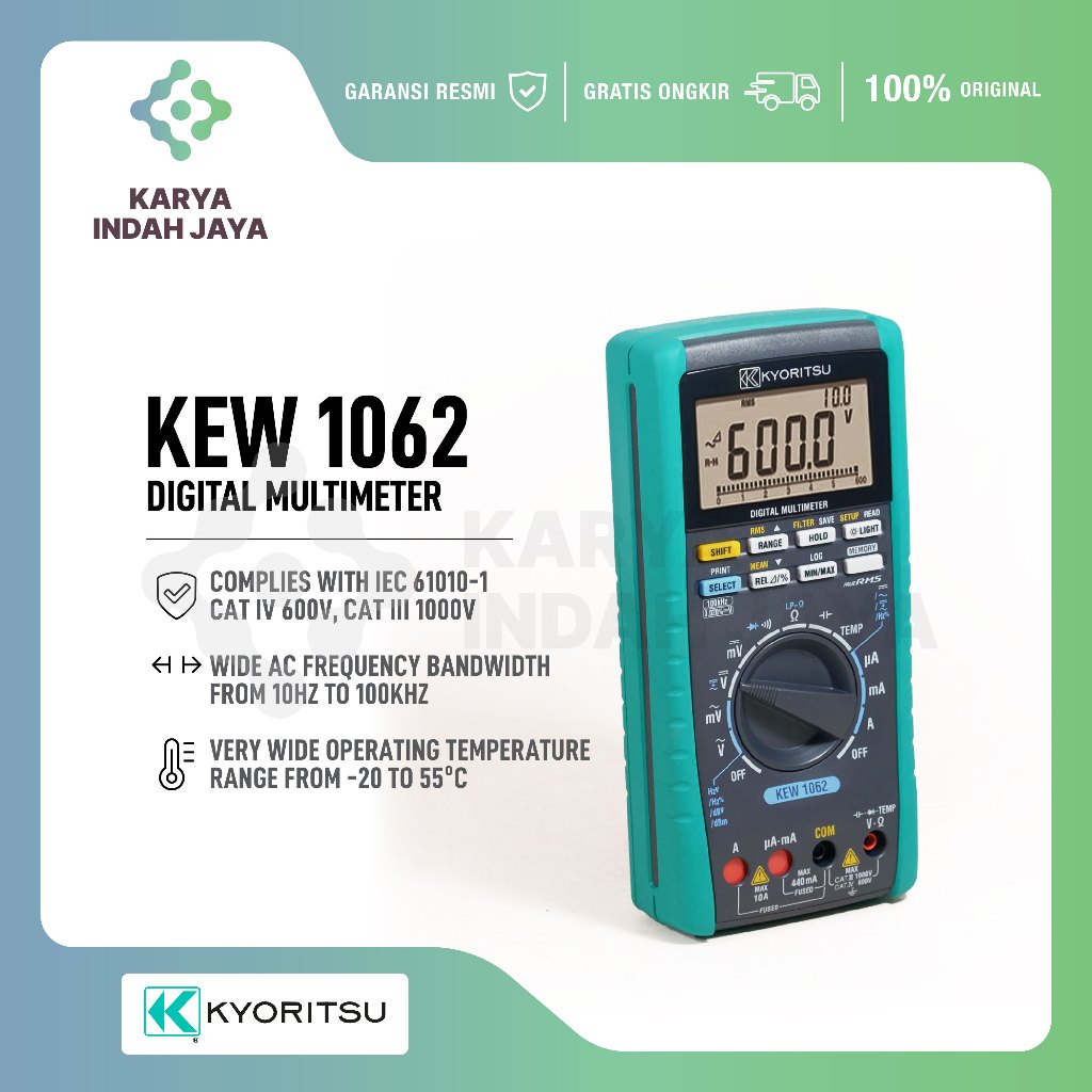 Kyoritsu 1062 Digital Multimeter