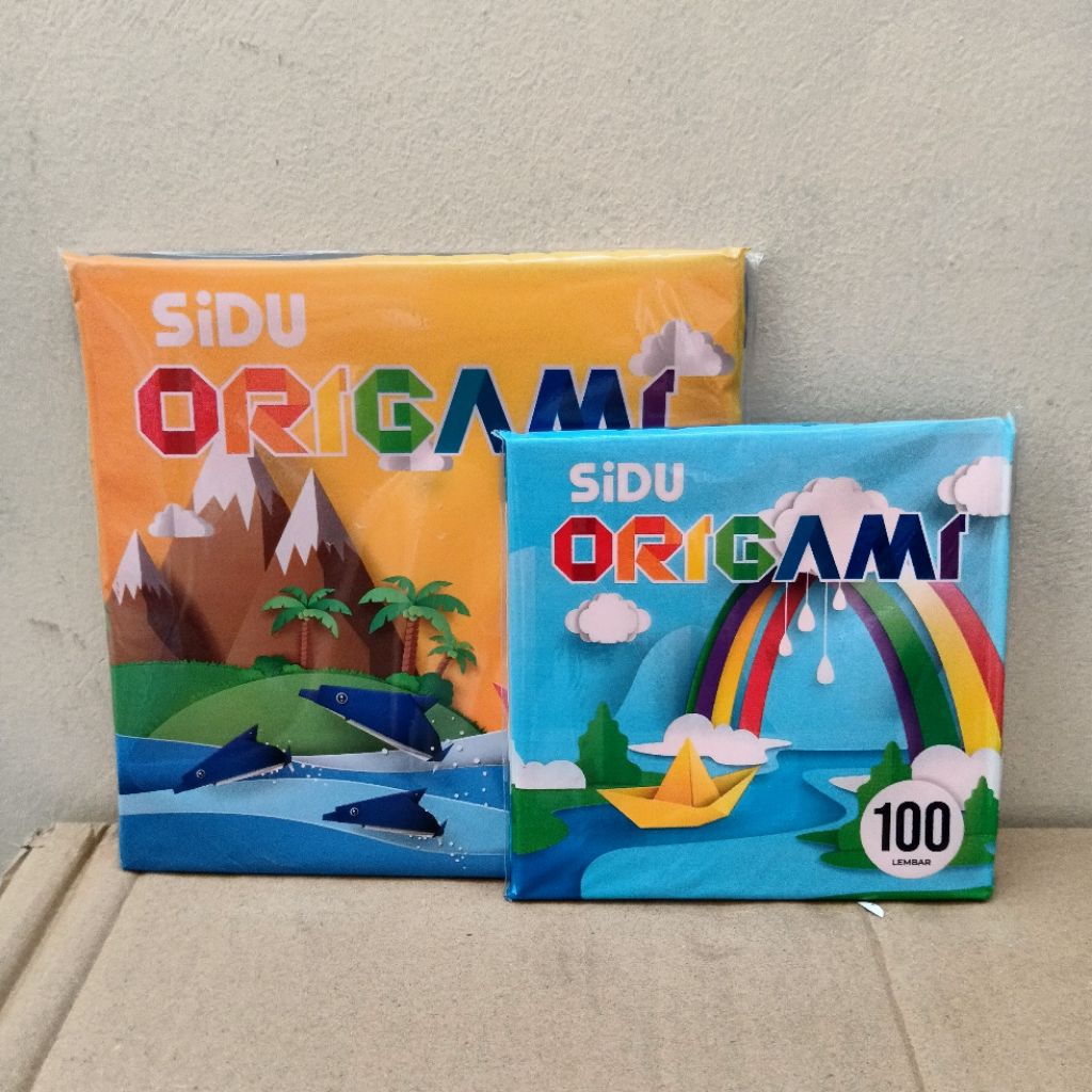 

1 Pak Kertas Origami SIDU Isi 100 Lembar