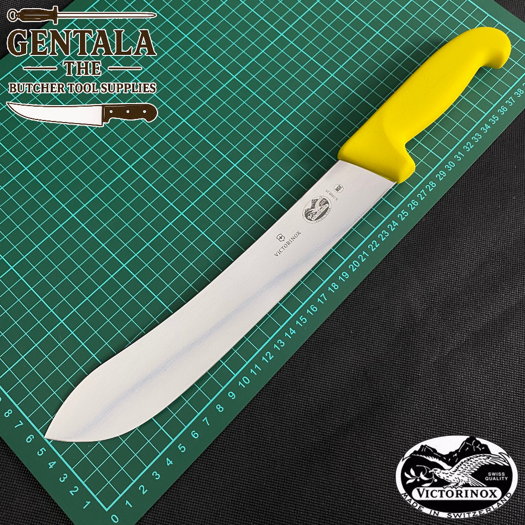 Pisau Butcher Sembelih Victorinox Bullnose Knife 25cm Fibrox 5.7408.25