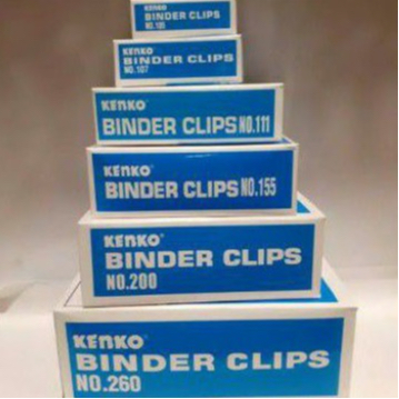 

BINDER CLIPS KENKO - PENJEPIT KERTAS KENKO