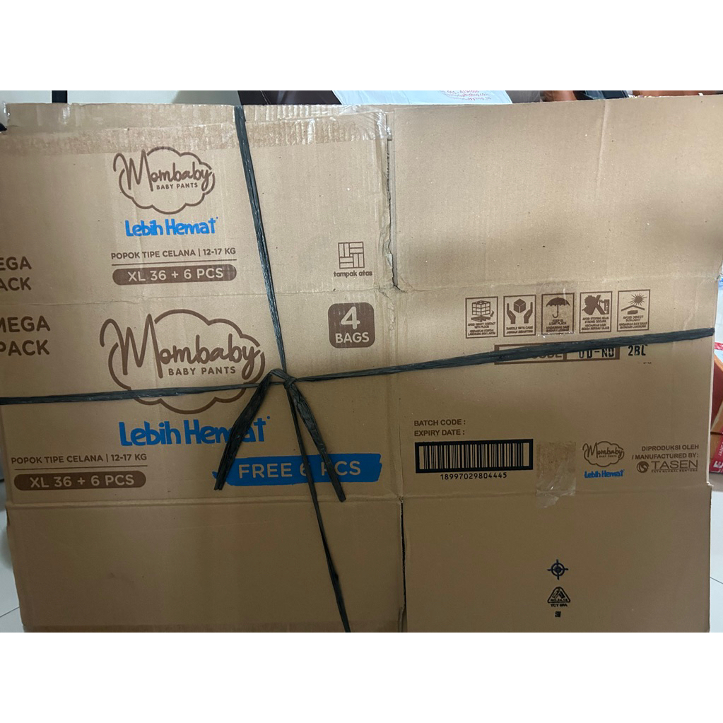 

kardus untuk packing ,karton popok bayi