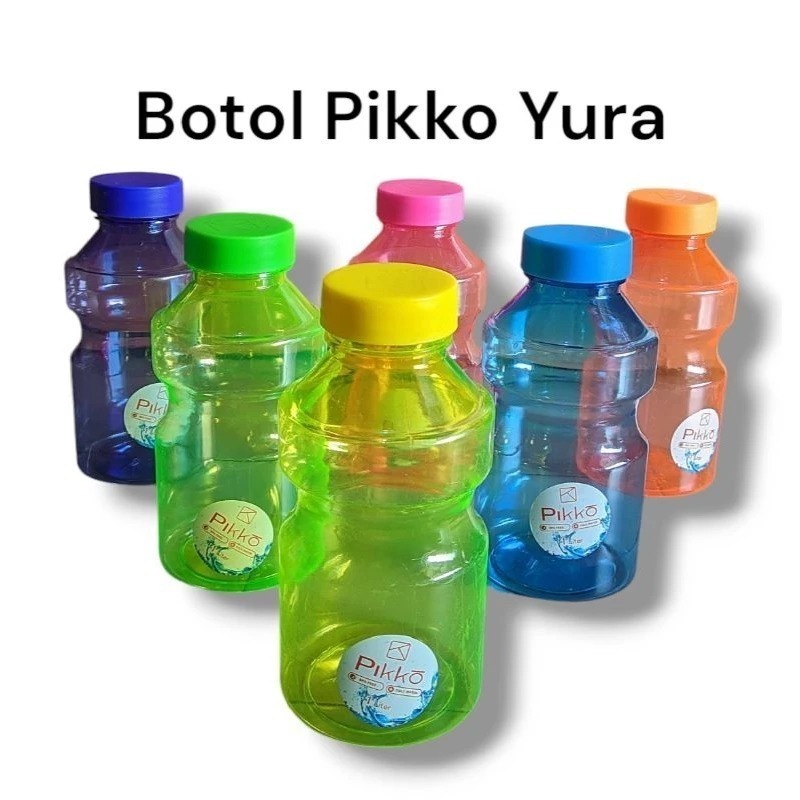 Termurah Botol Minum Pikko Yura Plastik Kecil Besar