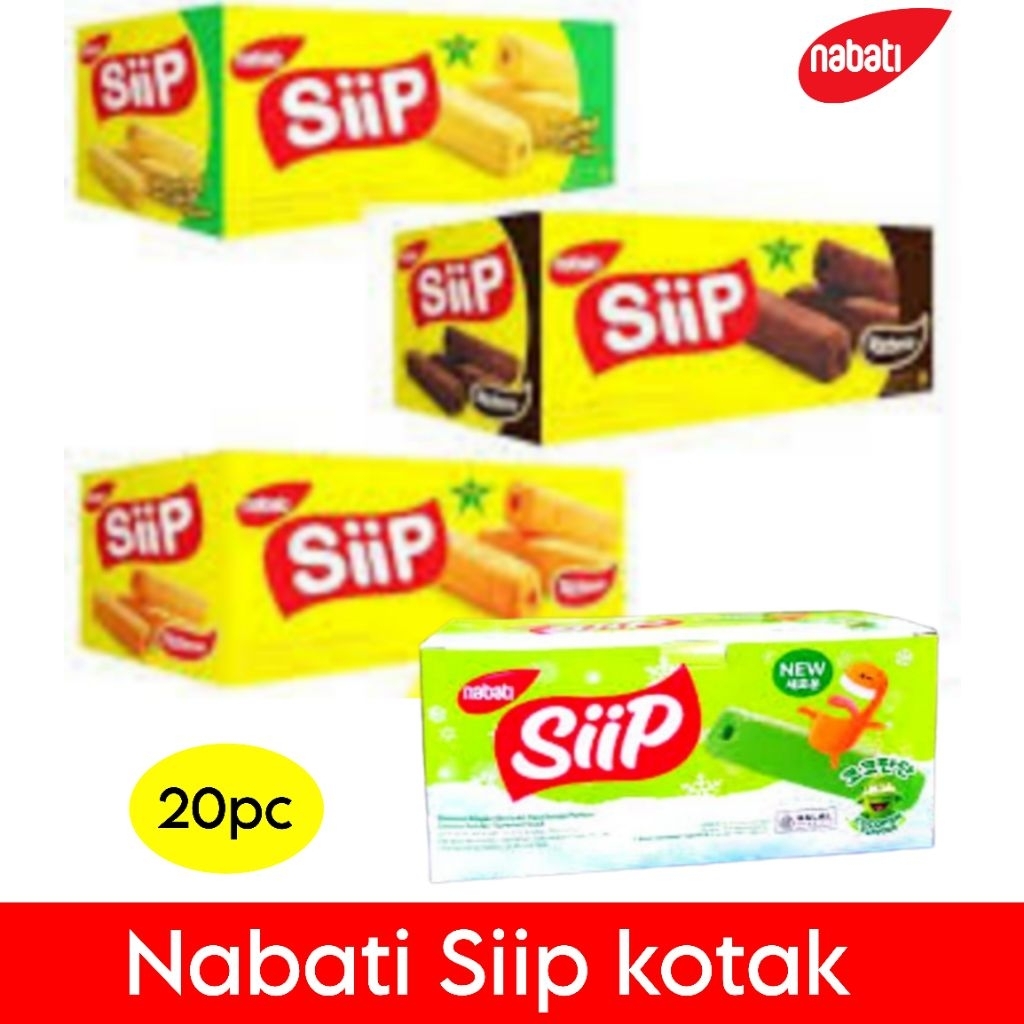

Nabati Siip keju coklat jagung cocopandan isi 20bj