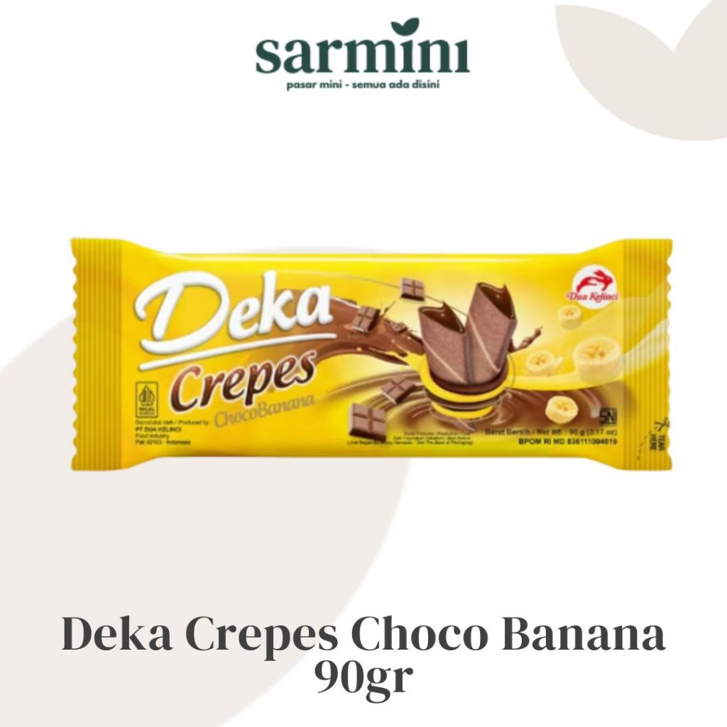 

Deka Crepes Choco Banana 90gr