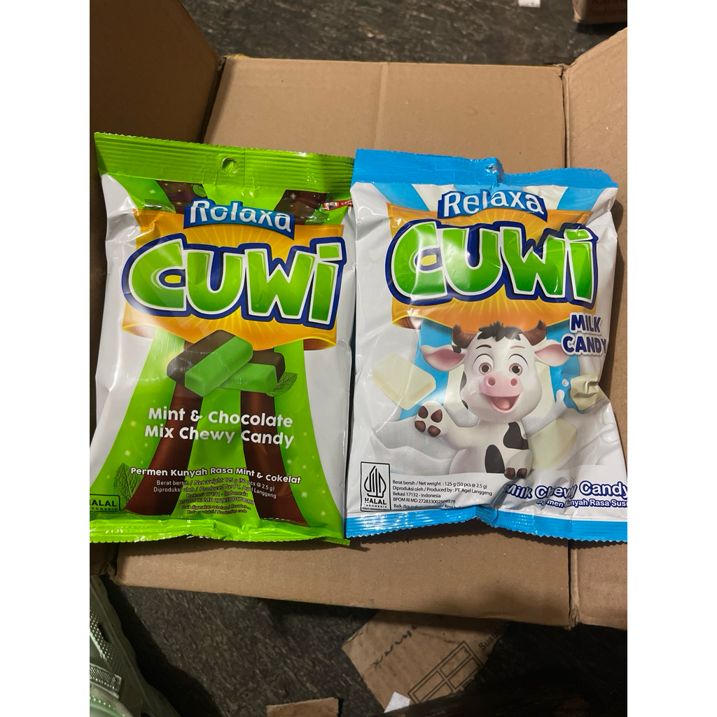 

Permen Relaxa CUWI Chewy 1karton 20bag all varian