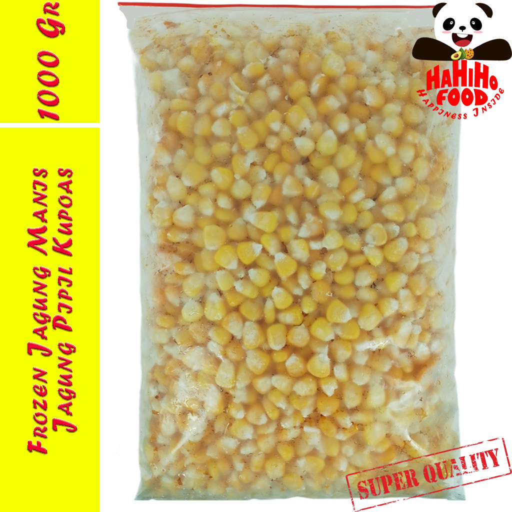 

HaHiHo FOOD Frozen Jagung Manis | Jagung Pipil Beku | Frozen Jagung Pipil Manis 1kg | Frozen Jagung Manis Pipil Jasuke | Jagung Jasuke Frozen| Frozen Sweet Cut Corn