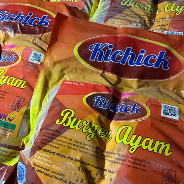 Kichik Burger Slice Ayam Mini 20’S 280gr