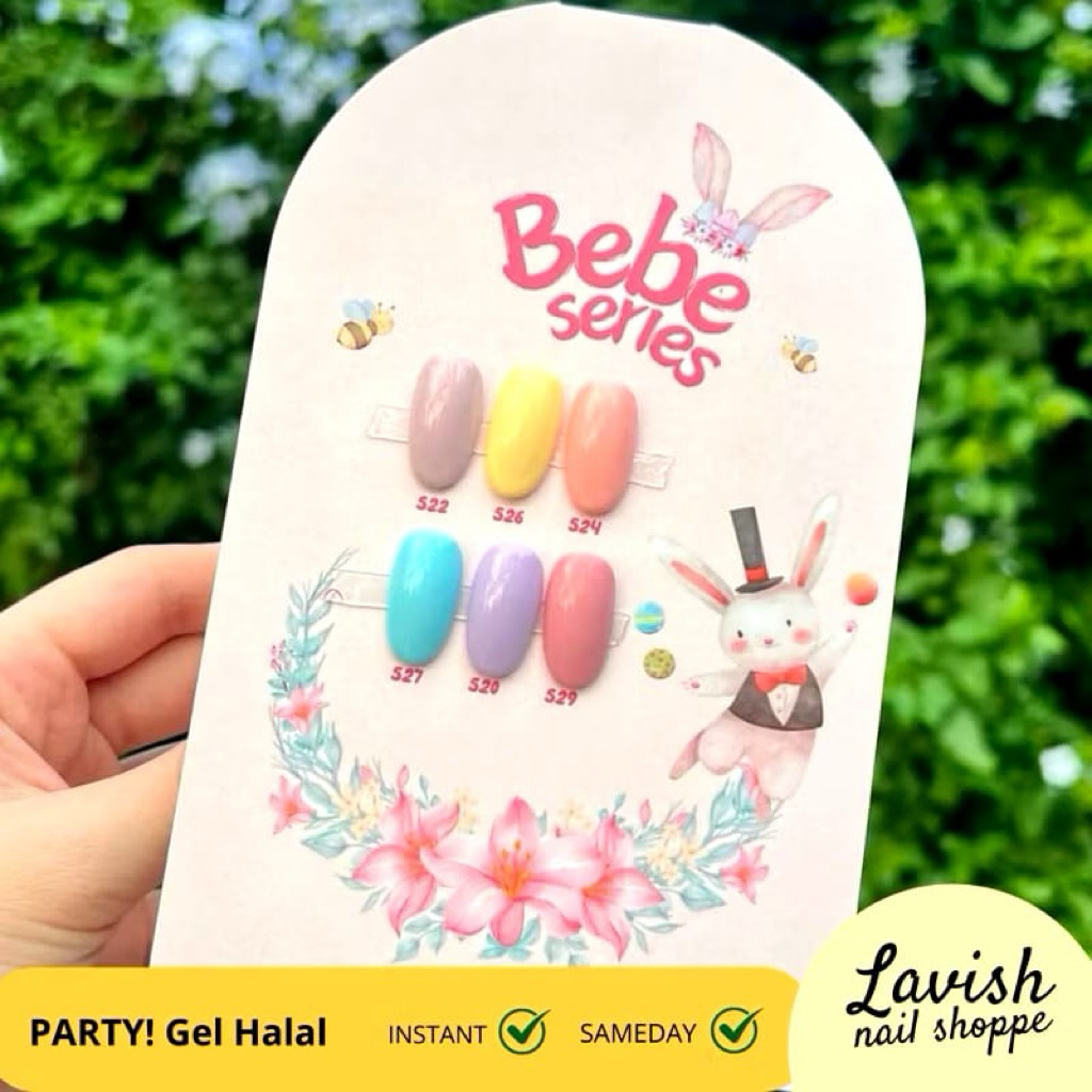 KUTEK PARTY GEL HALAL BEBE SERIES & KINDER GARTEN SERIES - KUTEK GEL KOREA - KUTEK GEL HALAL BERSERT