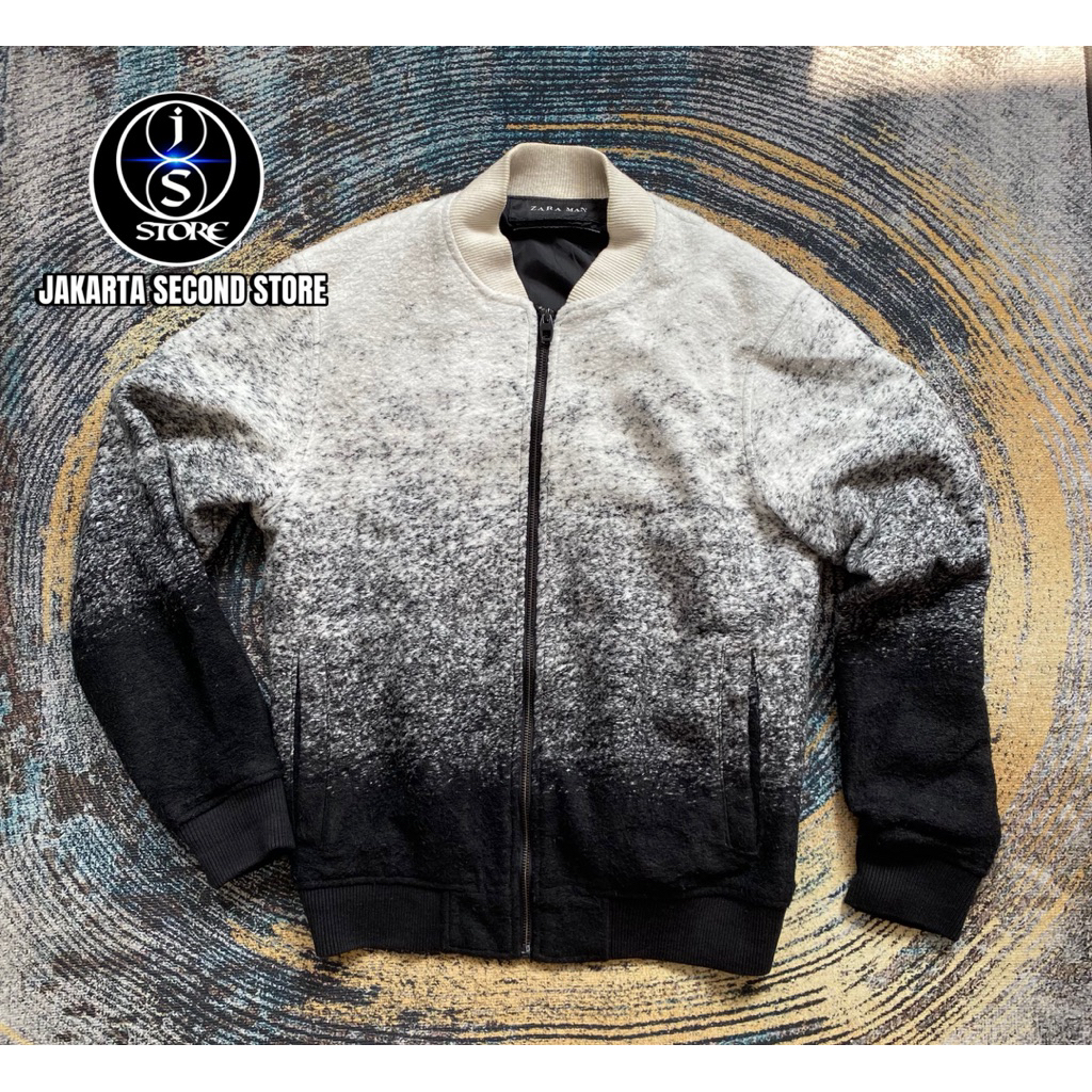 Jaket Bomber Zara Man Limited Collection