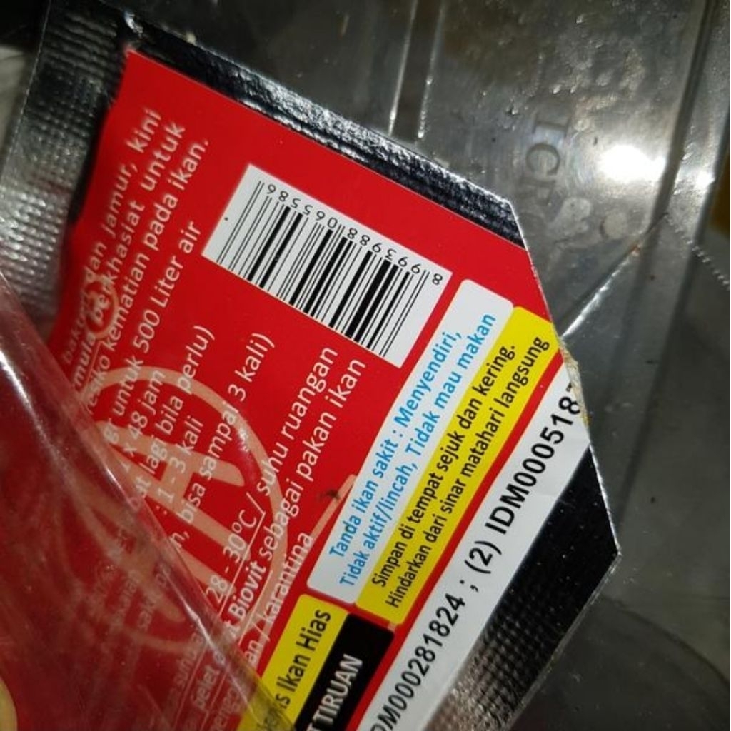 obat ikan AA BIOTIK EXTRA anti bakteri & jamur + anti stress