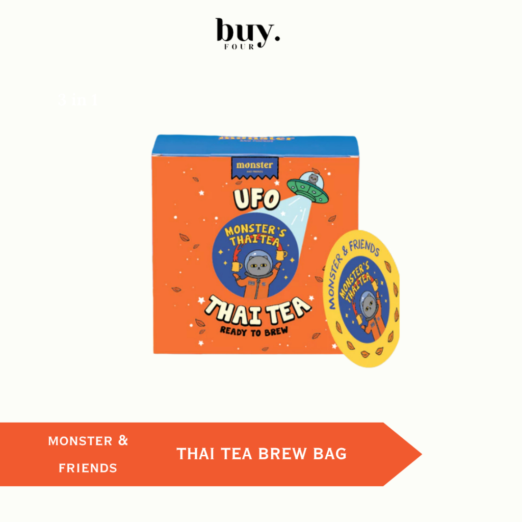 

MONSTER&FRIEND - Thai Tea Brew - Thai Tea Enak