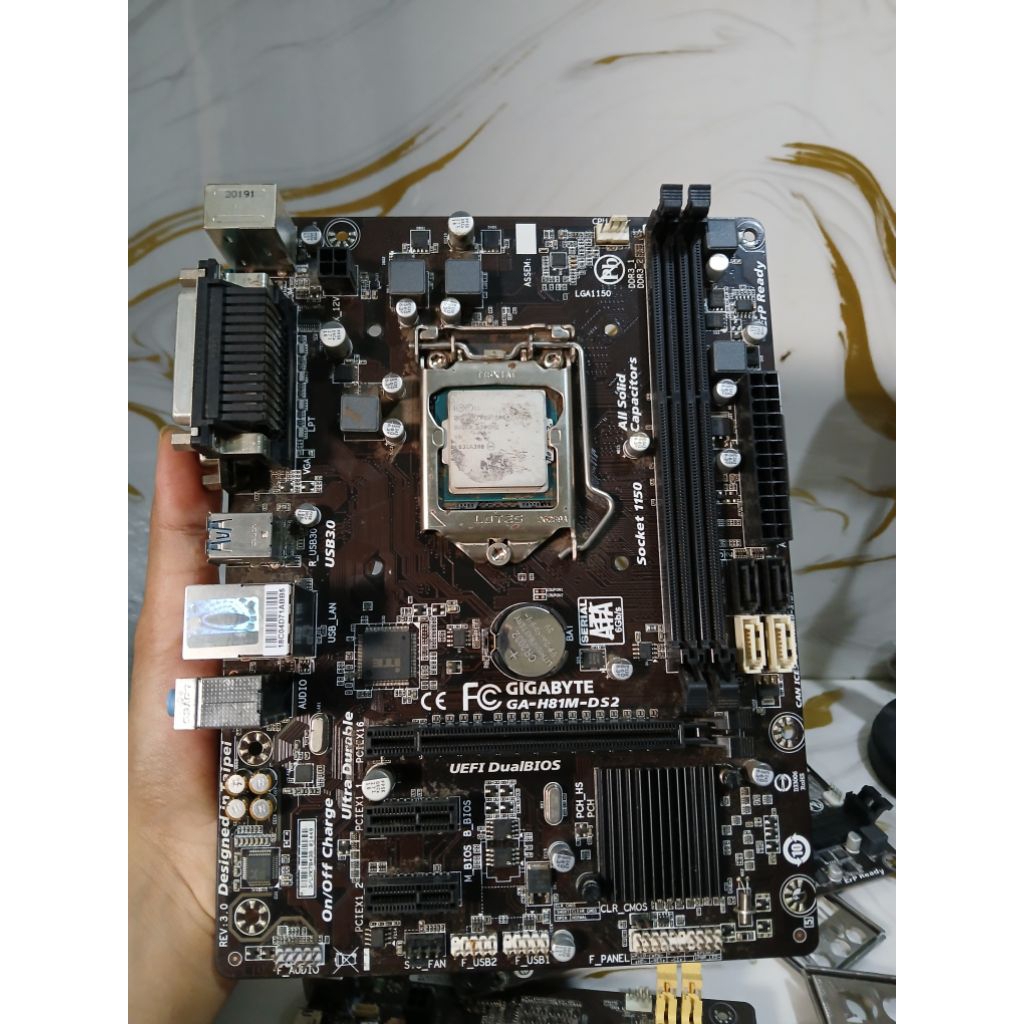 MOTHERBOARD GIGABYTE H81M