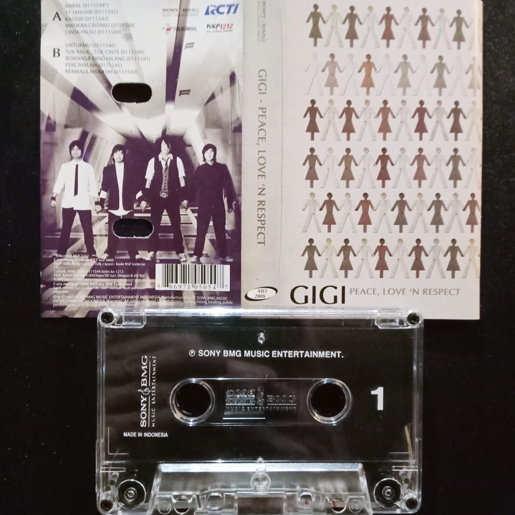 KASET PITA GIGI PEACE LOVE N RESPECT