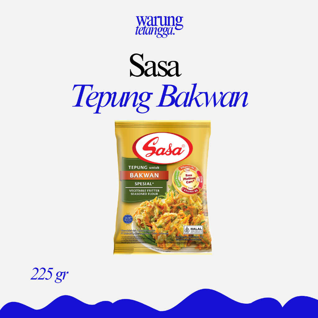 

SASA Tepung Bakwan 225 Gr 90 gr