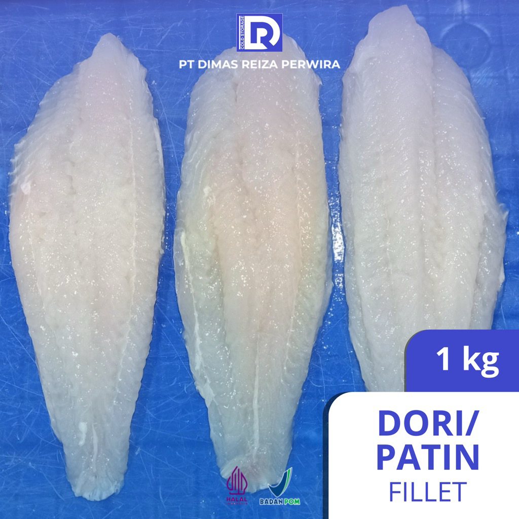 

drpseafood Fillet Ikan Dory / Dori Fresh Frozen Beku Murah Kualitas Super Terbaik
