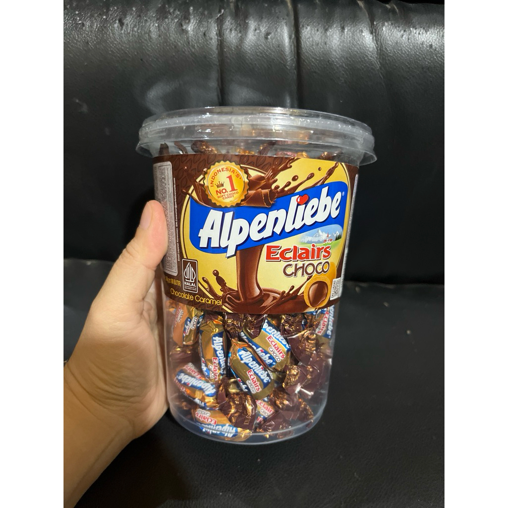 

Alpenliebe Eclair Choco Toples 100 Butir