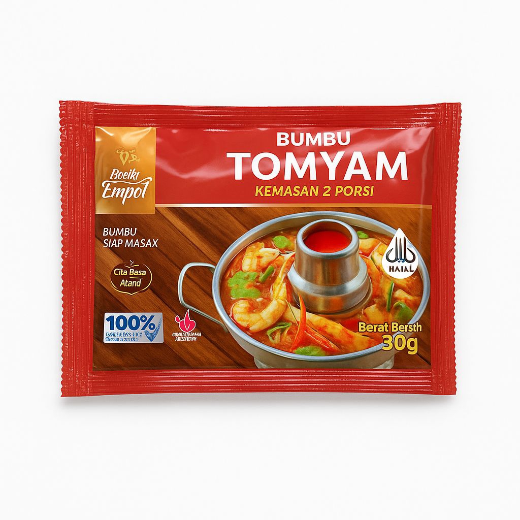 

Bumbu Tomyam Siap Masak 30g – Cita Rasa Asli Thailand