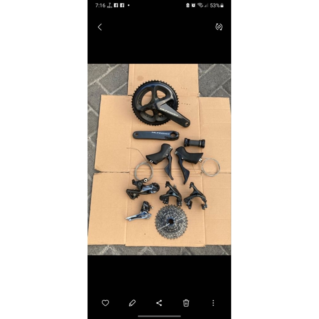 Groupset ultegra R8000