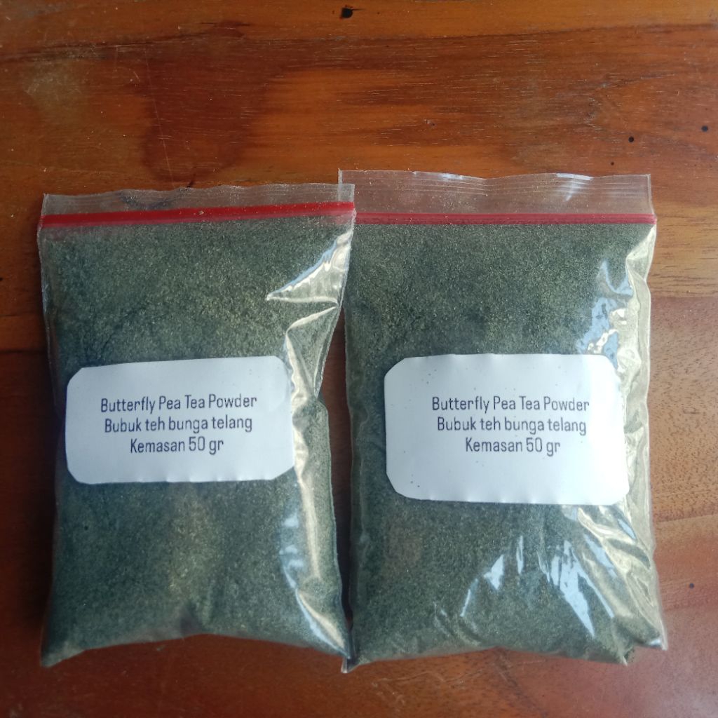 

Bubuk Bunga Telang Kemasan 50 gr Butterfly Pea Tea Powder
