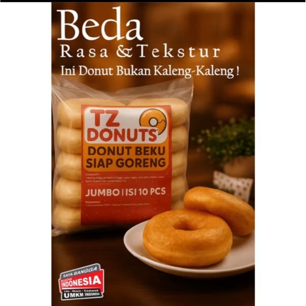 

donat jumbo isi 10pcs