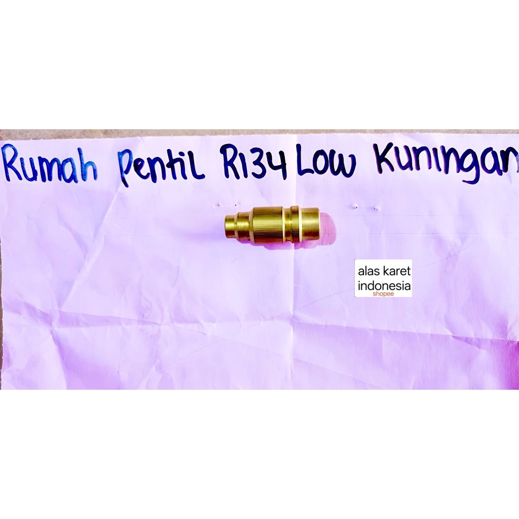 RUMAH PENTIL NEPEL AC MOBIL R134A LOW KUNINGAN
