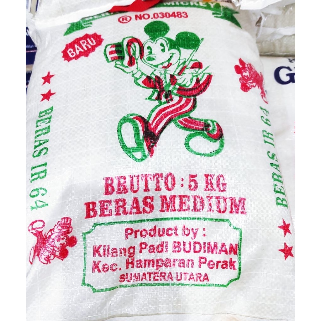

Beras cap Mickey beras IR64 5kg / 10kg fzz