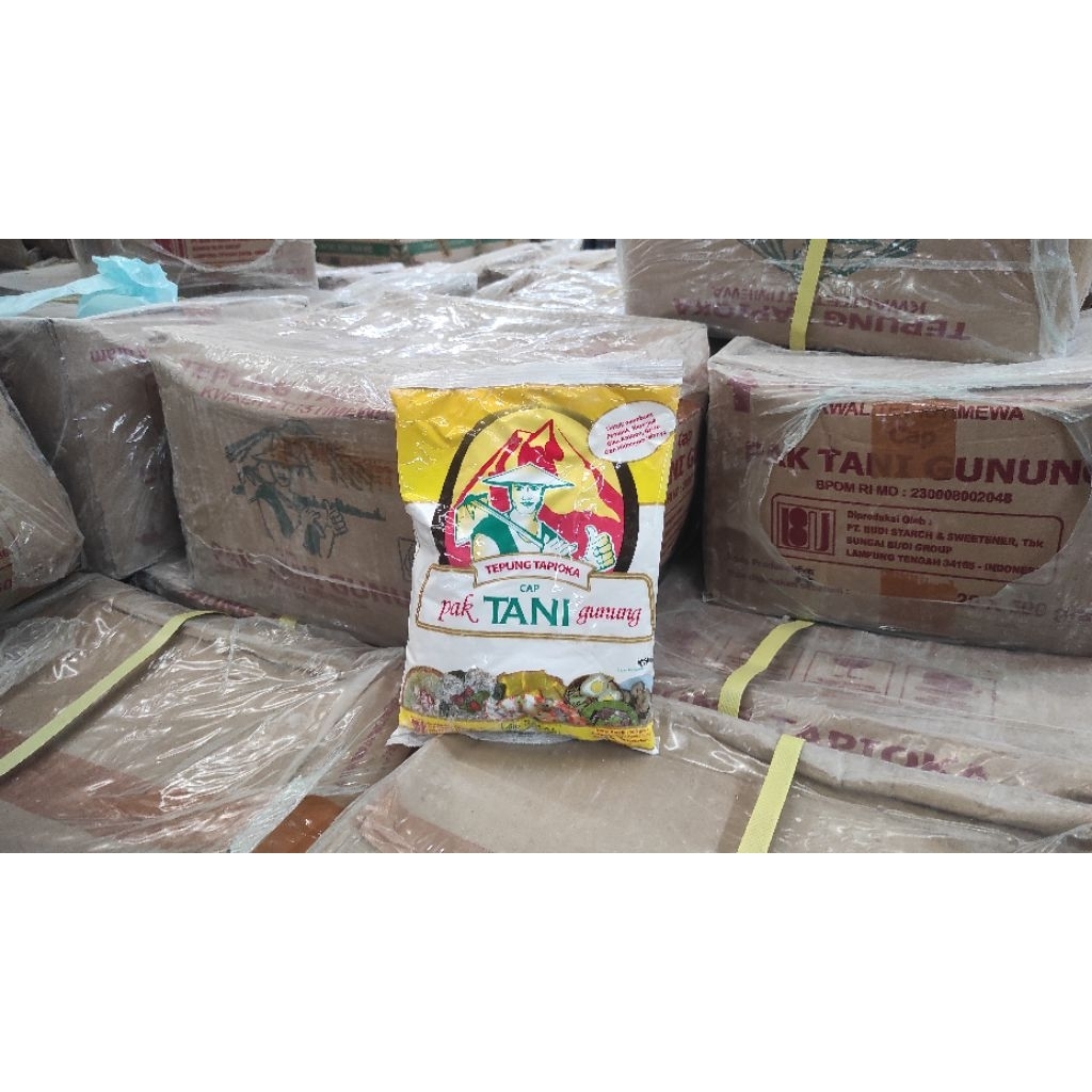

PAK TANI GUNUNG TEPUNG TAPIOKA 500 GRAM 1 DUS (@20)