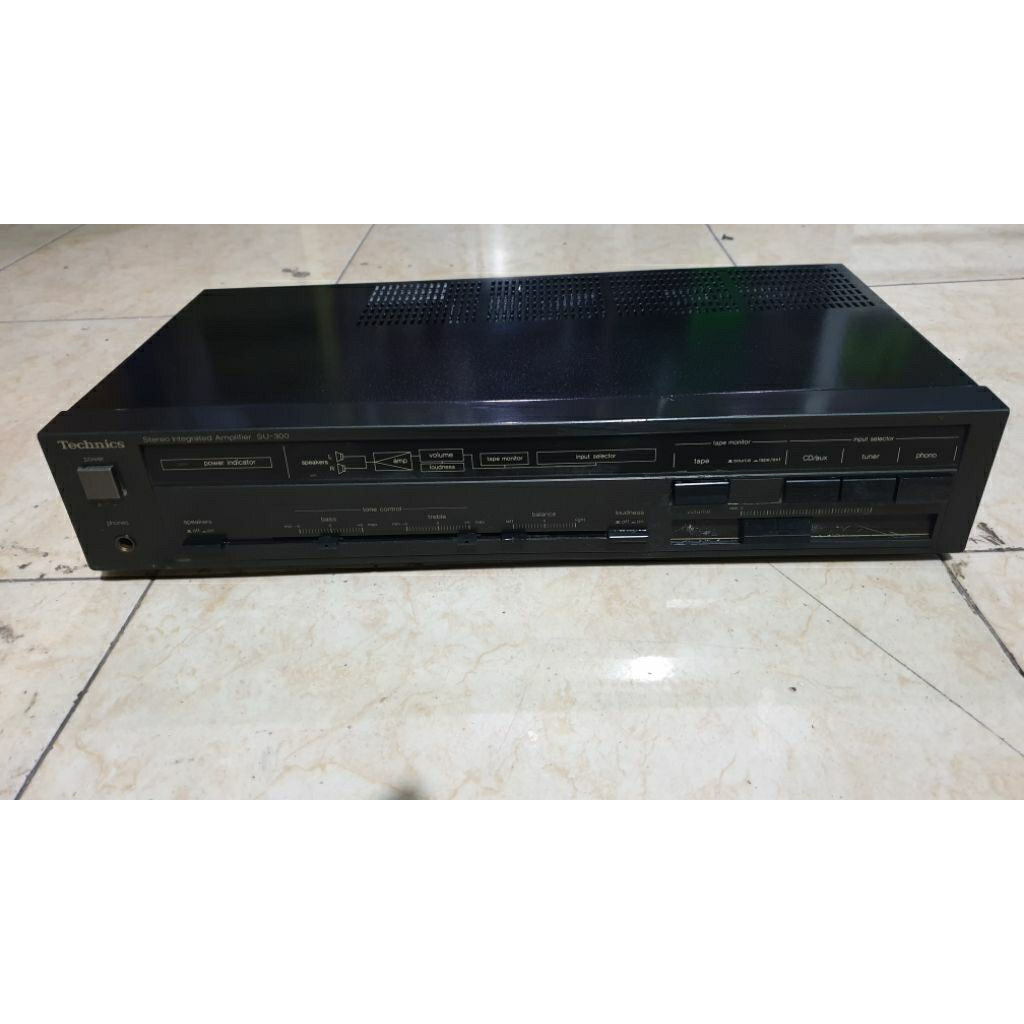 power amplifier technics su-300 vintage made in japan stereo intergrated second bekas normal siap pa