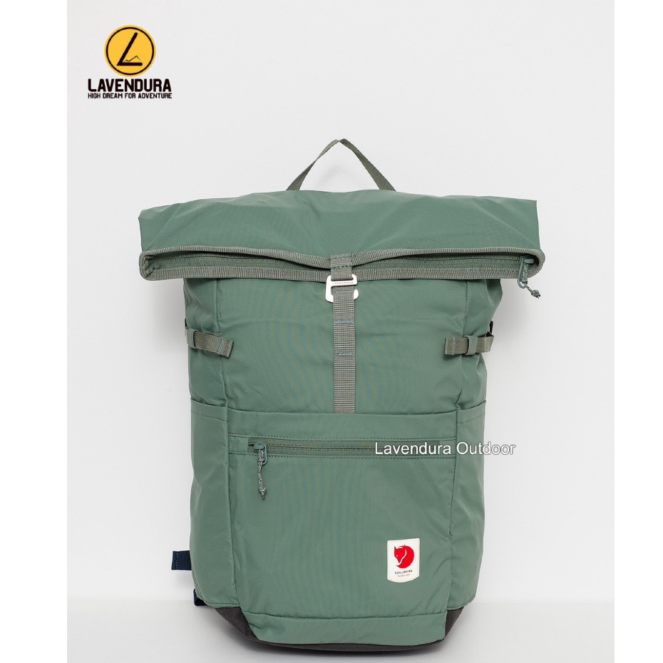 Fjallraven Kanken High Coast Foldsack 24 Mountain Metal Green Fjallraven Kanken Daypack Backpack Kan