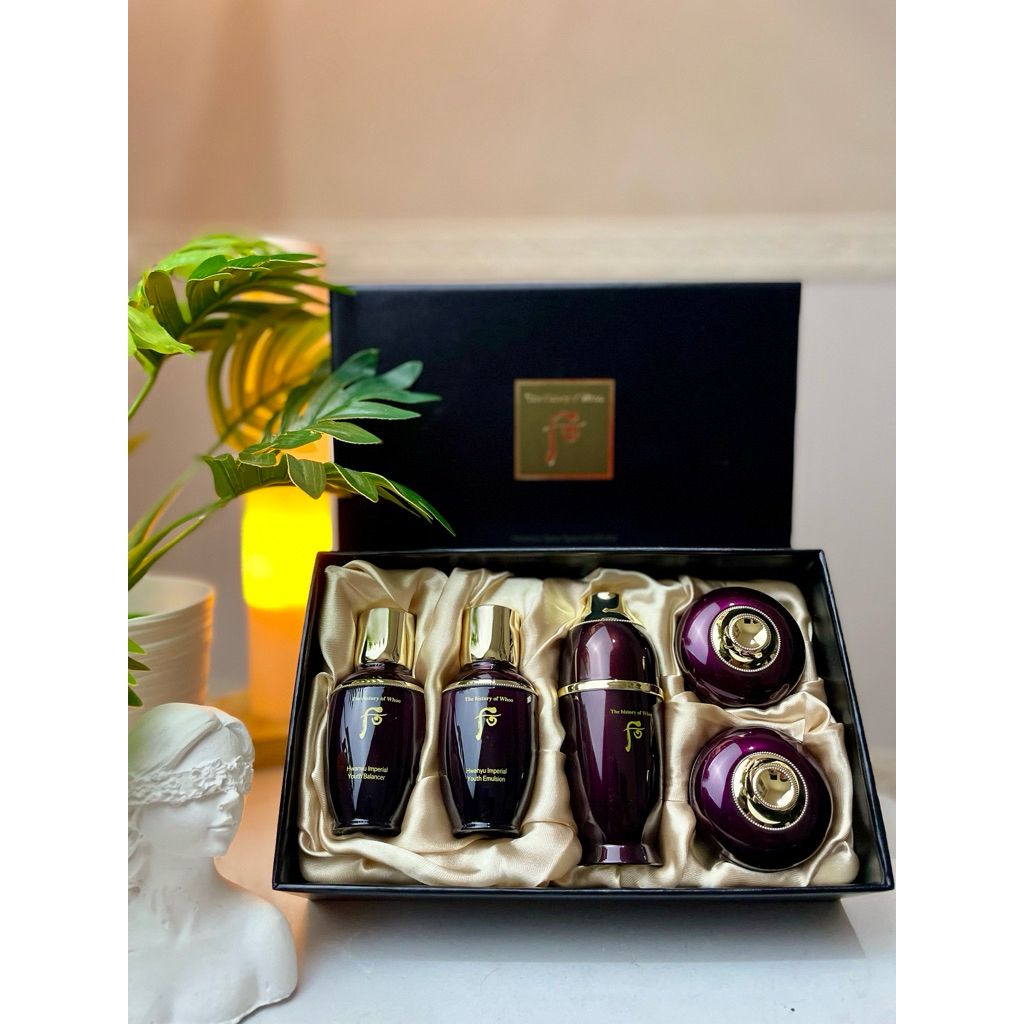 The History of Whoo Hwanyu 5pcs Special Gift Kit ORIGINAL KOREA🇰🇷 READY STOCK #Skincare #Original #k