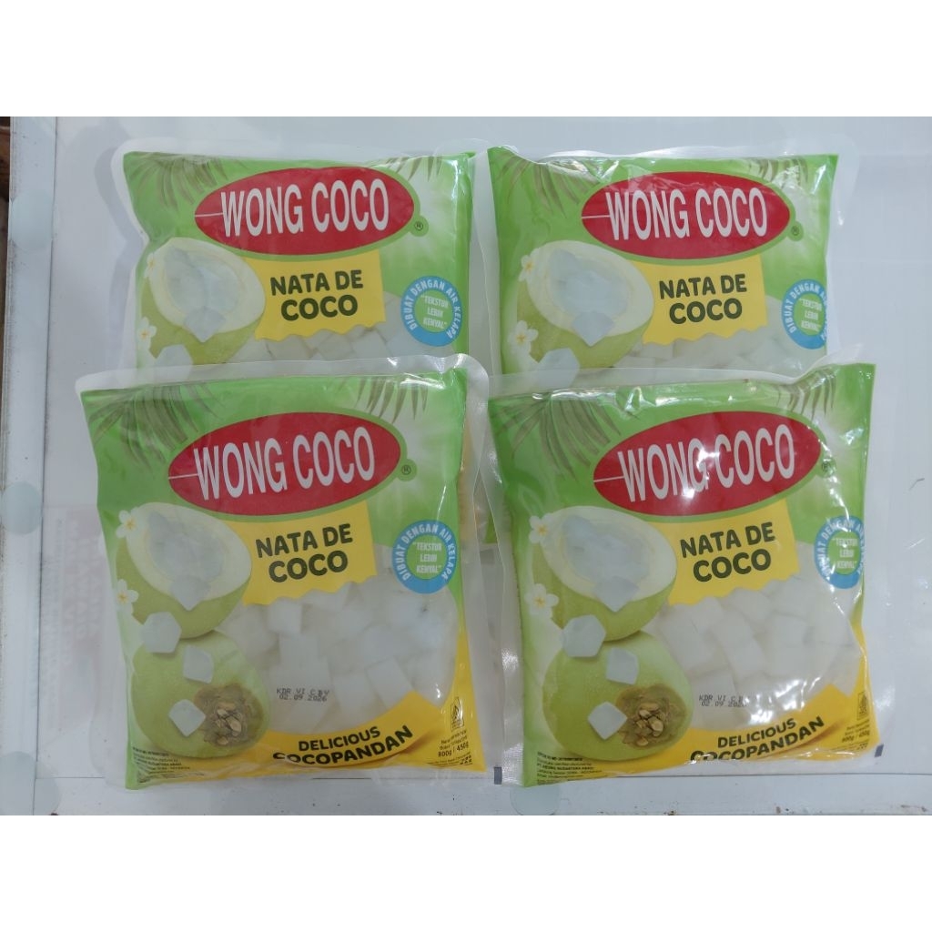 

Nata De Coco Rasa Cocopandan Wong Coco 800g