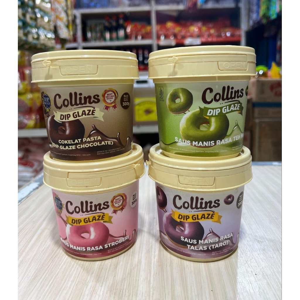

Collins Dip Glaze 300 gram/ Saus Manis Rasa