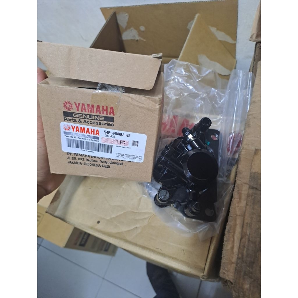 KALIPER CALIPER MIO J, MIO GT, SOUL GT 115, XRIDE 115 KODE PART 54P-F580U-02 KALIPER ASSY MIO J MIO 
