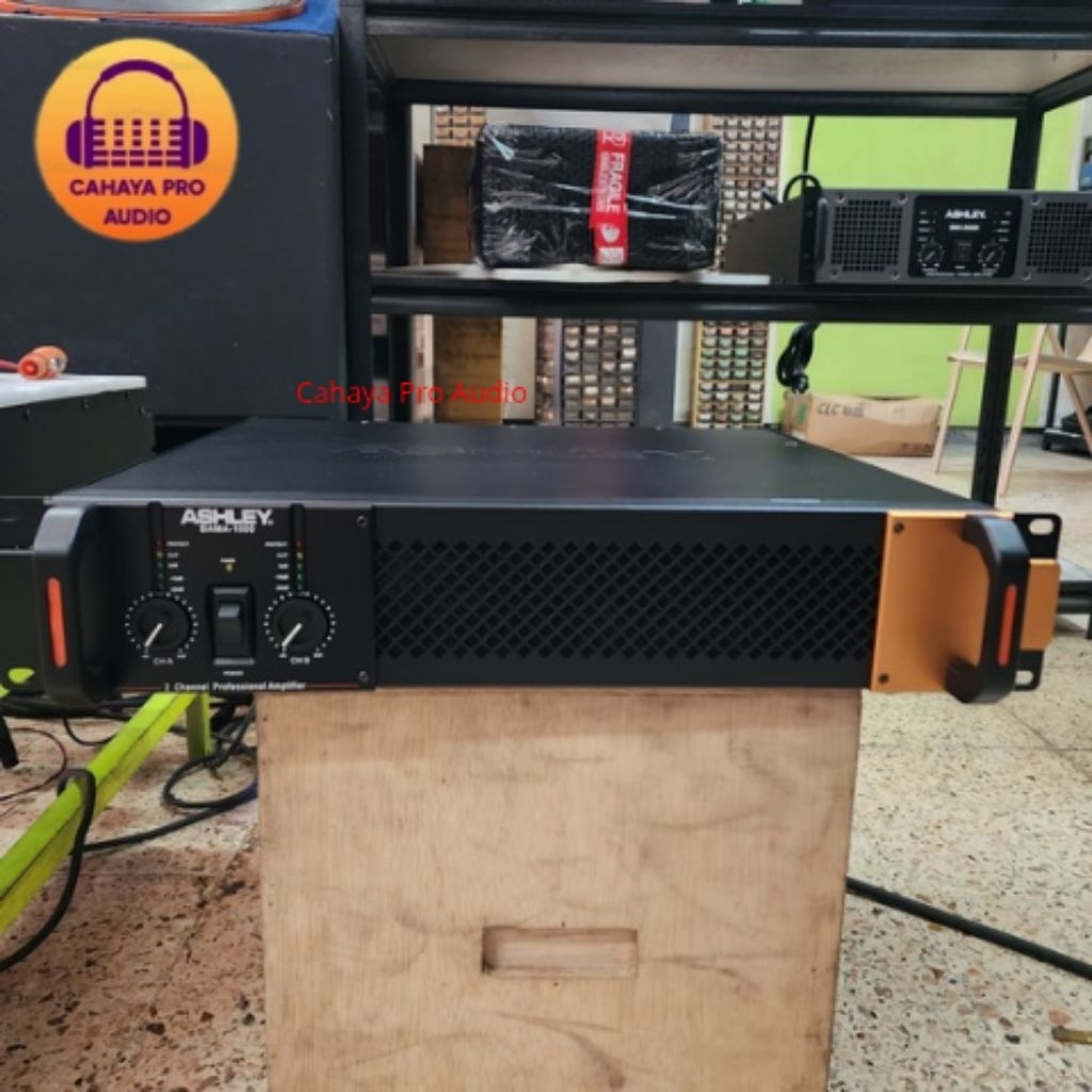 Power Amplifier Ashley BAMA 1000 2 Channel Class H