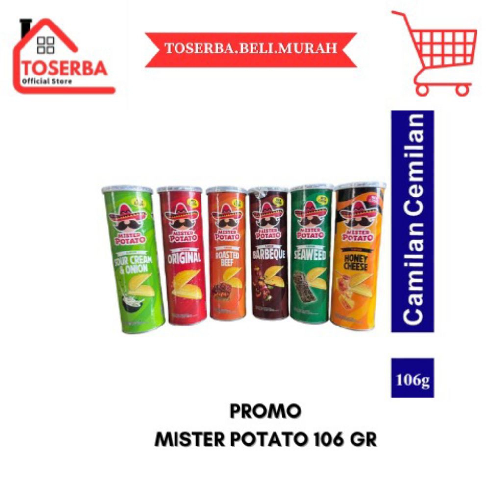 

[READY STOCK] MISTER POTATO 1 Pcs 108 Gr